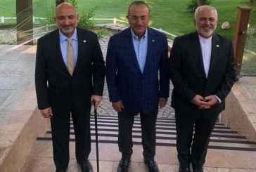 تاکید وزرای خارجه ایران، افغانستان و ترکیه بر مشارکت در صلح افغانستان