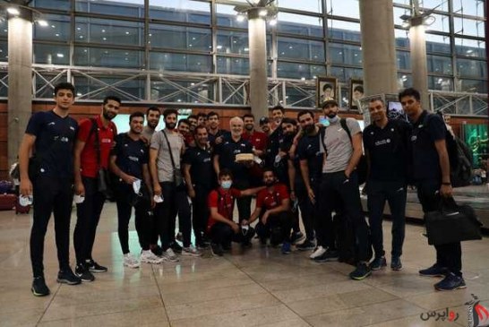 بعد از پایان کار در لیگ ملت‌ها ؛ تیم ملی والیبال به ایران بازگشت