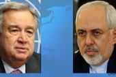 اعتراض ایران به تعلیق حق رای در سازمان ملل در نامه ظریف به گوترش