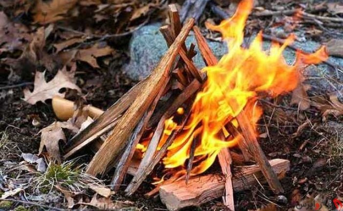 ایجاد آتش از چوب خیس با محصولی فناورانه