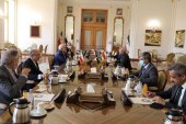 دیدار وزیر خارجه هند با ظریف