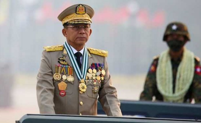 سردسته کودتاچیان میانمار، خود را نخست‌وزیر اعلام کرد