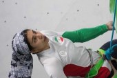 نایب قهرمانی «محیا دارابیان» در سنگنوردی قهرمانی جوانان جهان