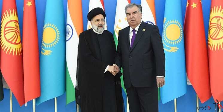 دیدار رسمی روسای جمهور ایران و تاجیکستان در «دوشنبه»