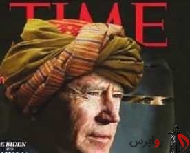 رونمایی مجله تایم از نقش آمریکا در بازگشت طالبان ( بایدن و کامالا هریس قوام بخشان طالبان در پوشش طالبان )