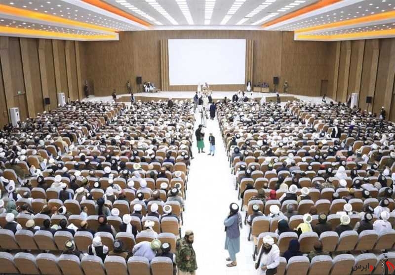 برگزاری مراسم حمایت از حکومت طالبان در غرب افغانستان