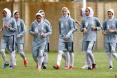 برگزاری دیدار دوستانه تیم ملی فوتبال زنان و شهرداری سیرجان