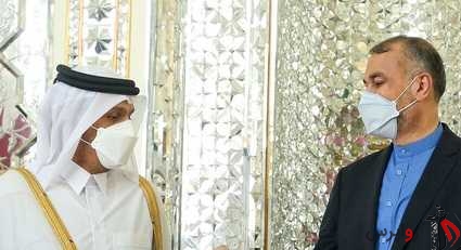 گفت وگوی تلفنی امیرعبداللهیان و وزیر خارجه قطر