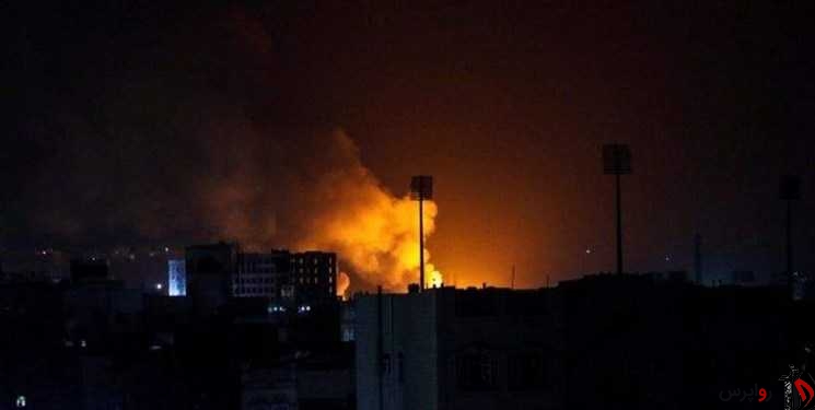 حمله هوایی ائتلاف سعودی به بخشی از شبکه مخابراتی یمن
