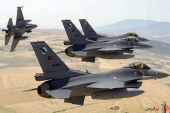 در شدیدترین حمله طی ۲ سال گذشته ؛ جنگنده های ترکیه ٢٠ بار به شمال موصل حمله کردند