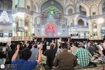 مراسم احیاء شب نوزدهم ماه مبارک رمضان در حرم حضرت سیدالکریم(ع) برگزار شد