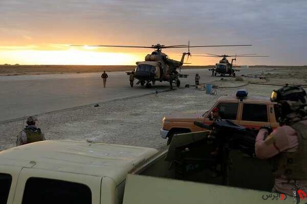 ورود کاروان لجستیک ارتش آمریکا به پایگاه عین الاسد