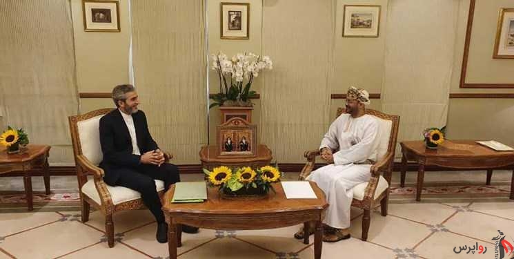 دیدار علی باقری با وزیر خارجه عمان