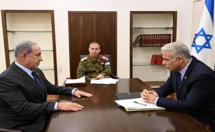 لاپید با نتانیاهو در مورد وضعیت امنیتی دیدار کرد