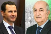 بازگشت سوریه به اتحادیه عرب؛ محور رایزنی تلفنی بشار اسد و همتای الجزایری