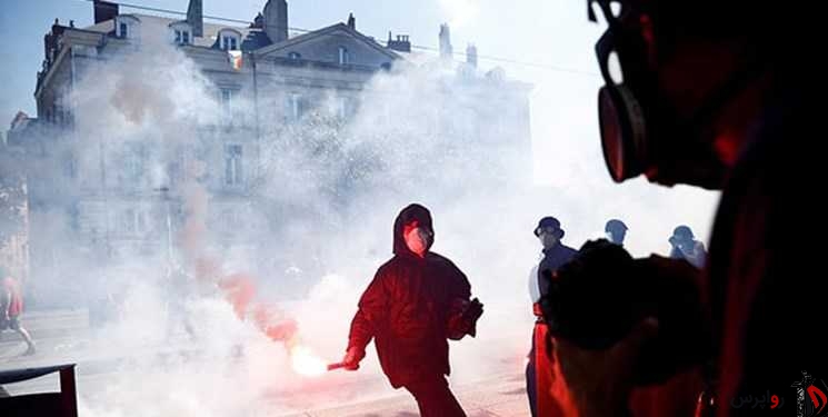 تظاهرات خشونت‌بار از فرانسه به بلژیک رسید