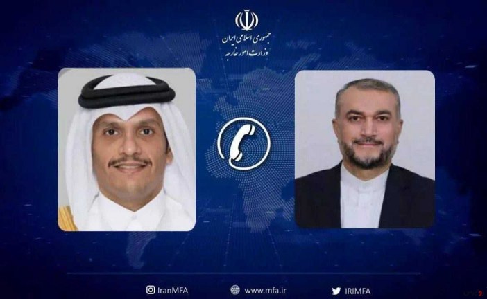 امیرعبداللهیان و آل ثانی مطرح کردند: تاکید ایران و قطر بر توقف فوری تجاوزات رژیم صهیونیستی و ارسال کمک به غزه