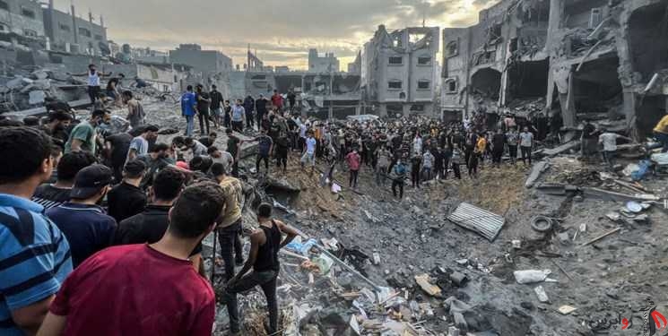 بیست‌وهفتمین روز جنگ غزه؛ افزایش شمار شهدا به ۹۰۶۱ نفر