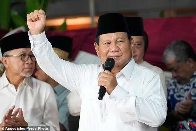 پیروزی وزیر دفاع اندونزی در انتخابات ریاست جمهوری تایید شد