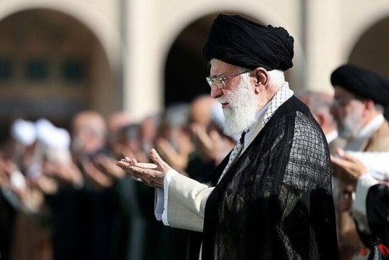 نماز عید فطر به امامت رهبر معظم انقلاب اسلامی اقامه می‌شود