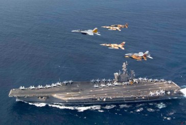 حمله یگان موشکی و نیروی دریایی ارتش یمن به ناو هواپیمابر «آیزنهاور» آمریکا